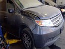 2013 HONDA ODYSSEY, GRAY, EX MODEL, 3.5L, AT, FWD,   A25174